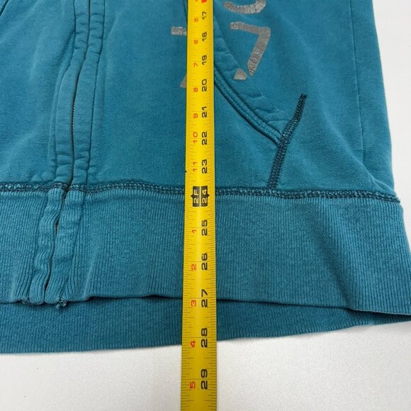 American Eagle Outfitters Hoodie Sweatshirt Womens Large 22.5x27 Prepcore - Picture 13 of 13